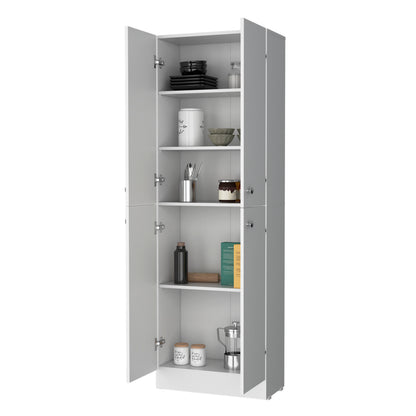 White Kitchen Island with Storage - 11.8 x 23.6 for Dining Room