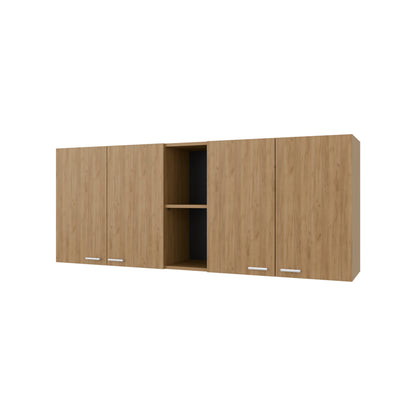 Light Oak Kitchen Wall Cabinet - 23.6" Wide for Dining Room