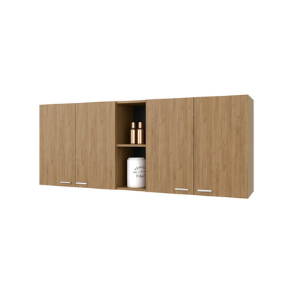 Light Oak Kitchen Wall Cabinet - 23.6" Wide for Dining Room