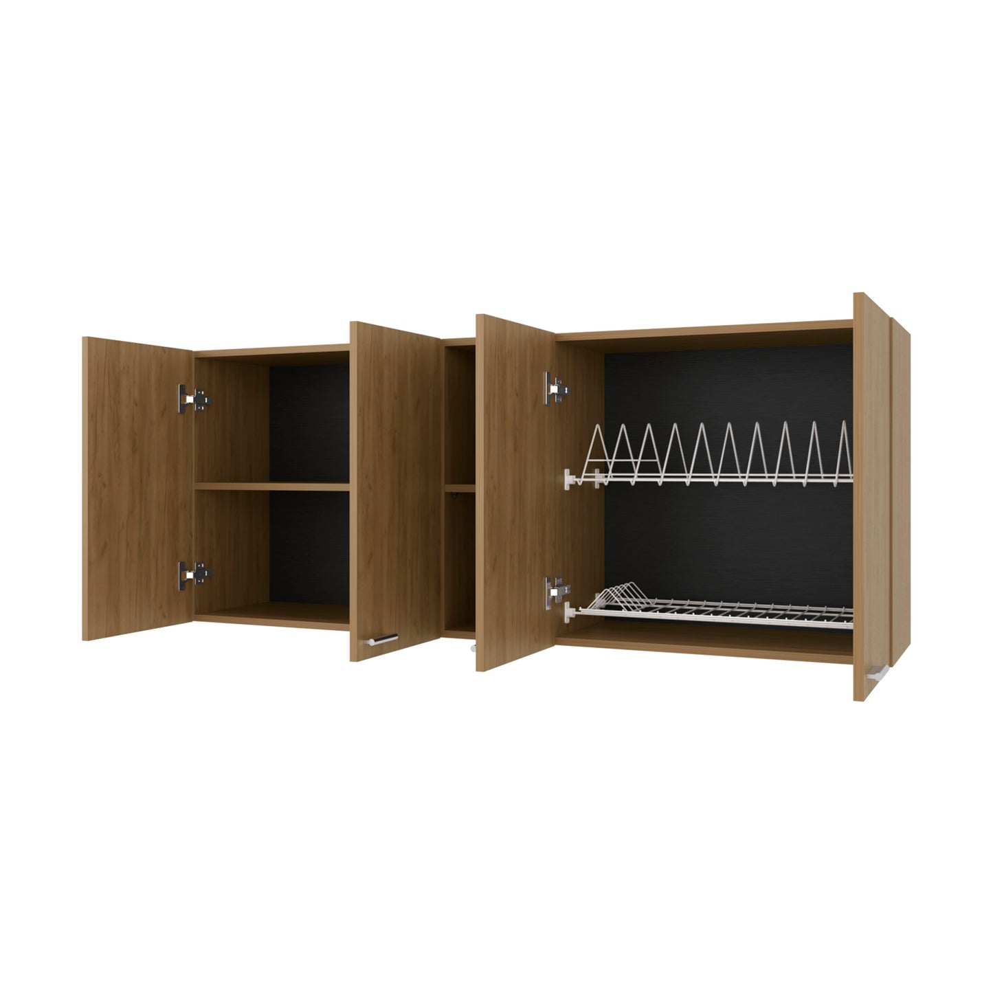 Light Oak Kitchen Wall Cabinet - 23.6" Wide for Dining Room