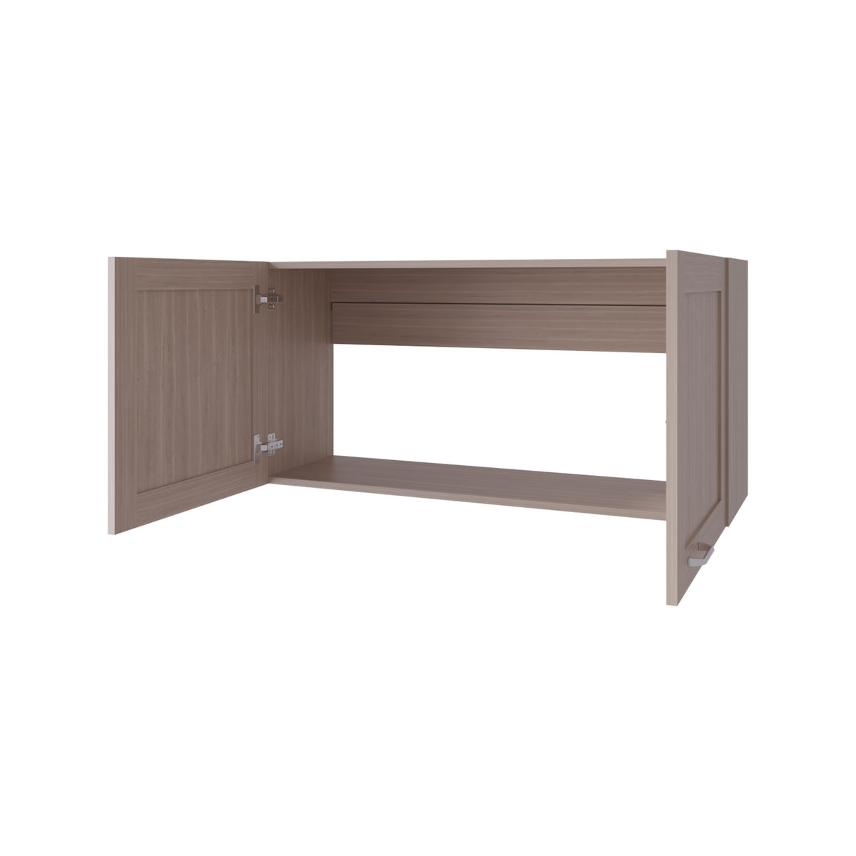 Nakya Kitchen Wall Cabinet - White Oak Storage, 19.3"W