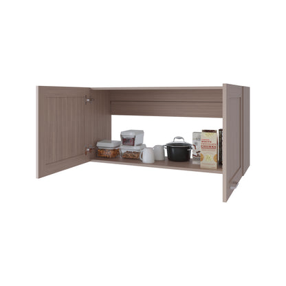 Nakya Kitchen Wall Cabinet - White Oak Storage, 19.3"W