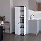 Harman Multistorage Kitchen Pantry with 1 door and 5 open shelves