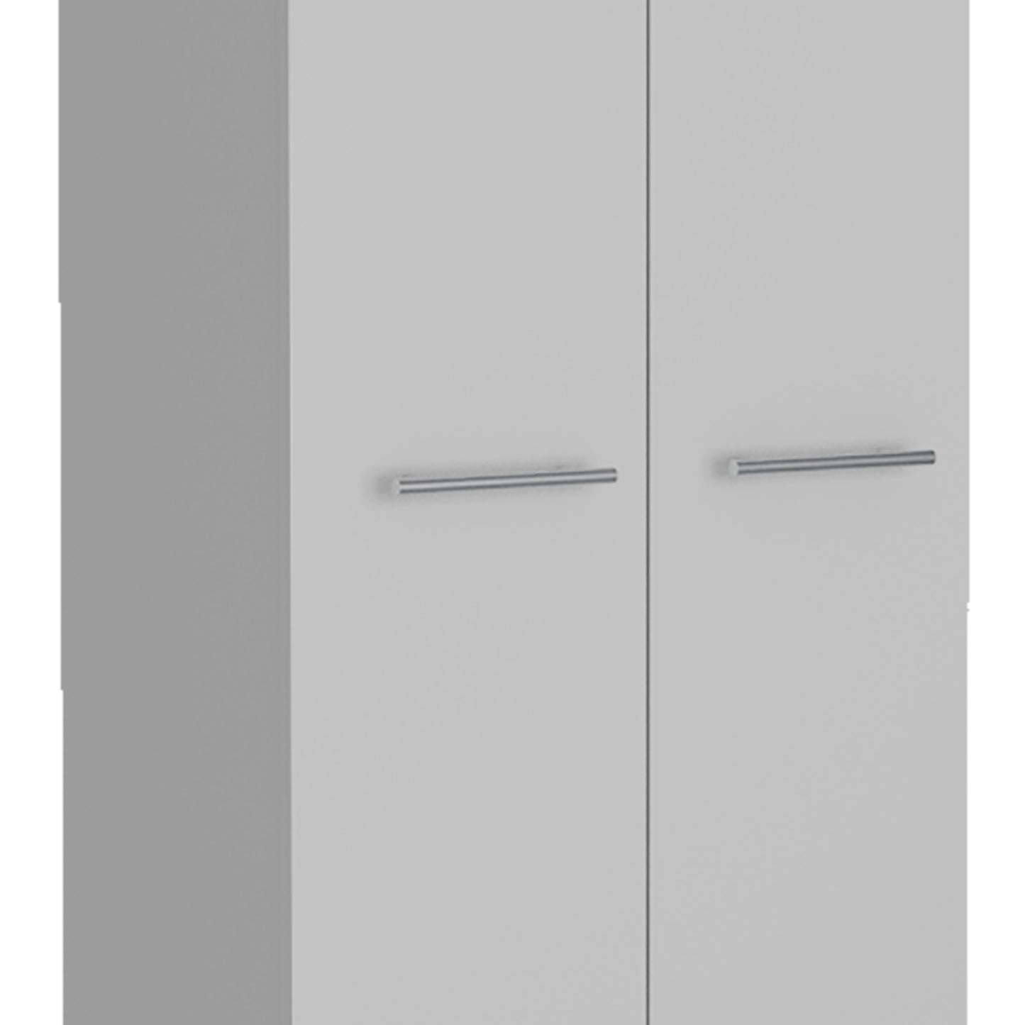 White 78" Storage Cabinet - 5 Shelves