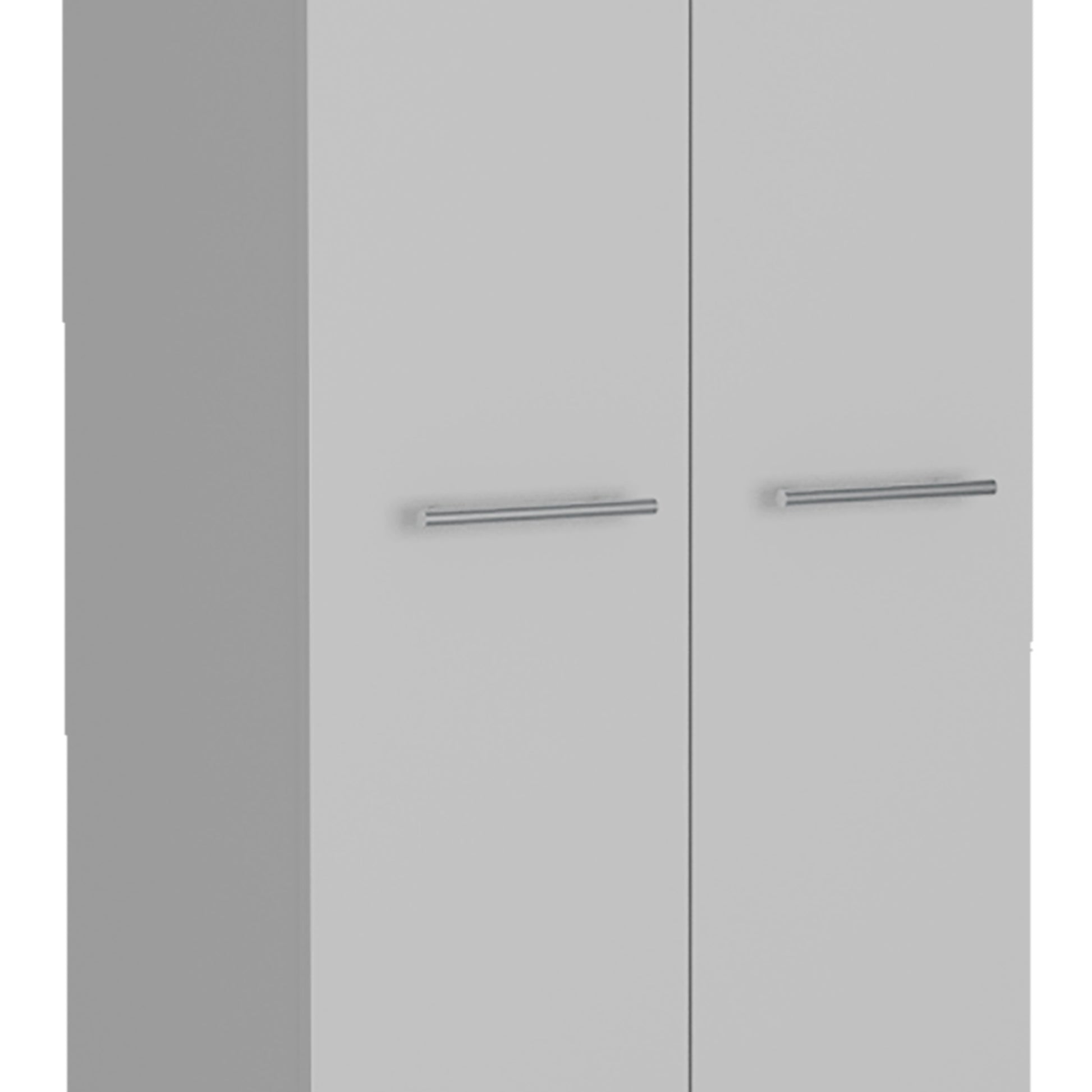 White 78" Storage Cabinet - 5 Shelves