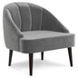 Harrah - Accent Chair - Smoky Grey