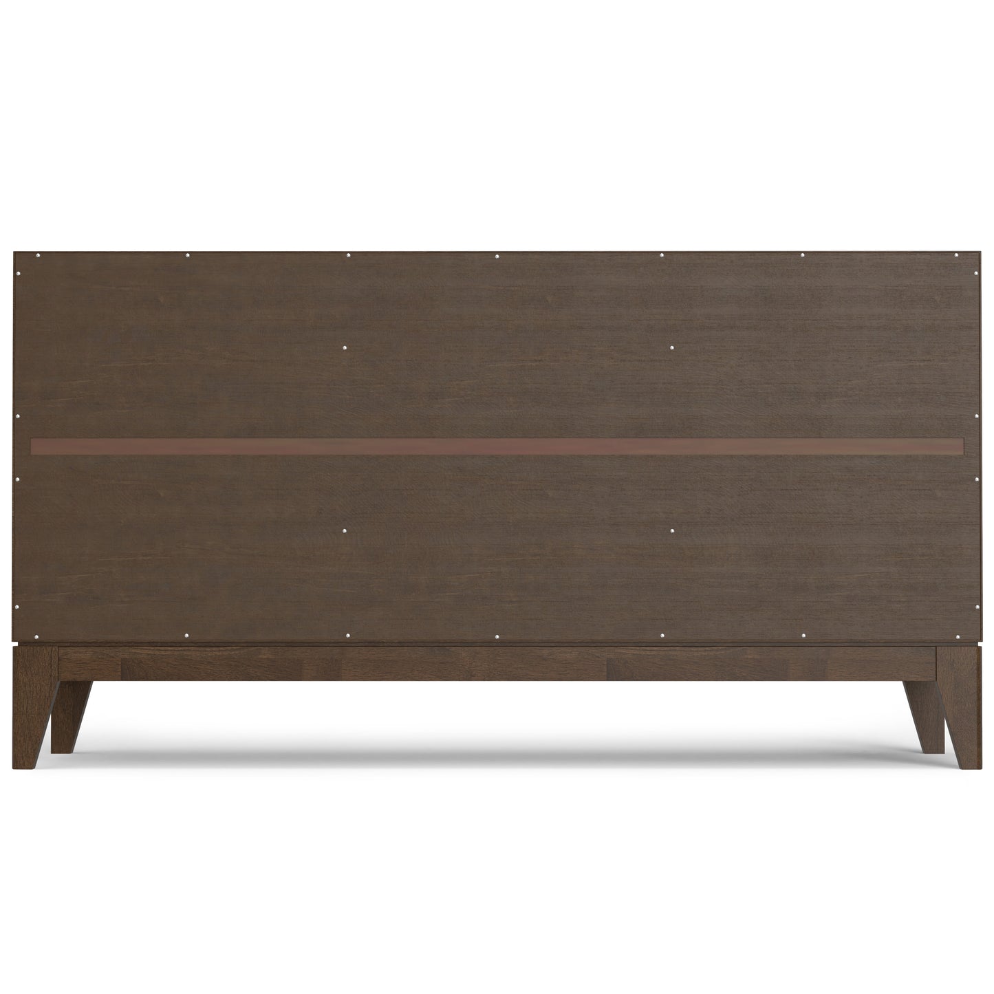 Walnut Brown 60" Sideboard Buffet with 3 Doors for Dining Room