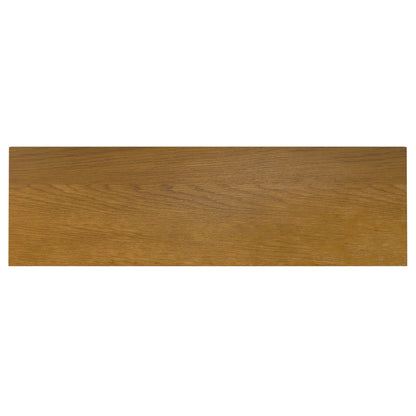 60" Oak Sideboard with Drawers - Mid Century Style