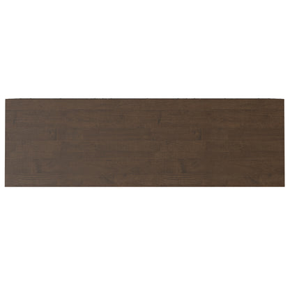 Walnut Wood Sideboard Buffet for Dining Room Storage in Walnut Brown