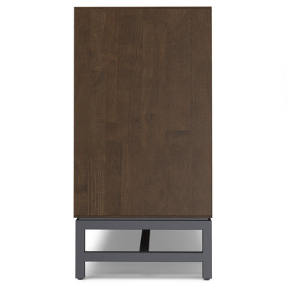 Walnut Wood Sideboard Buffet for Dining Room Storage in Walnut Brown