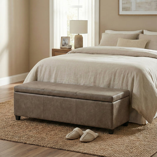 Avalon Storage Ottoman Bench