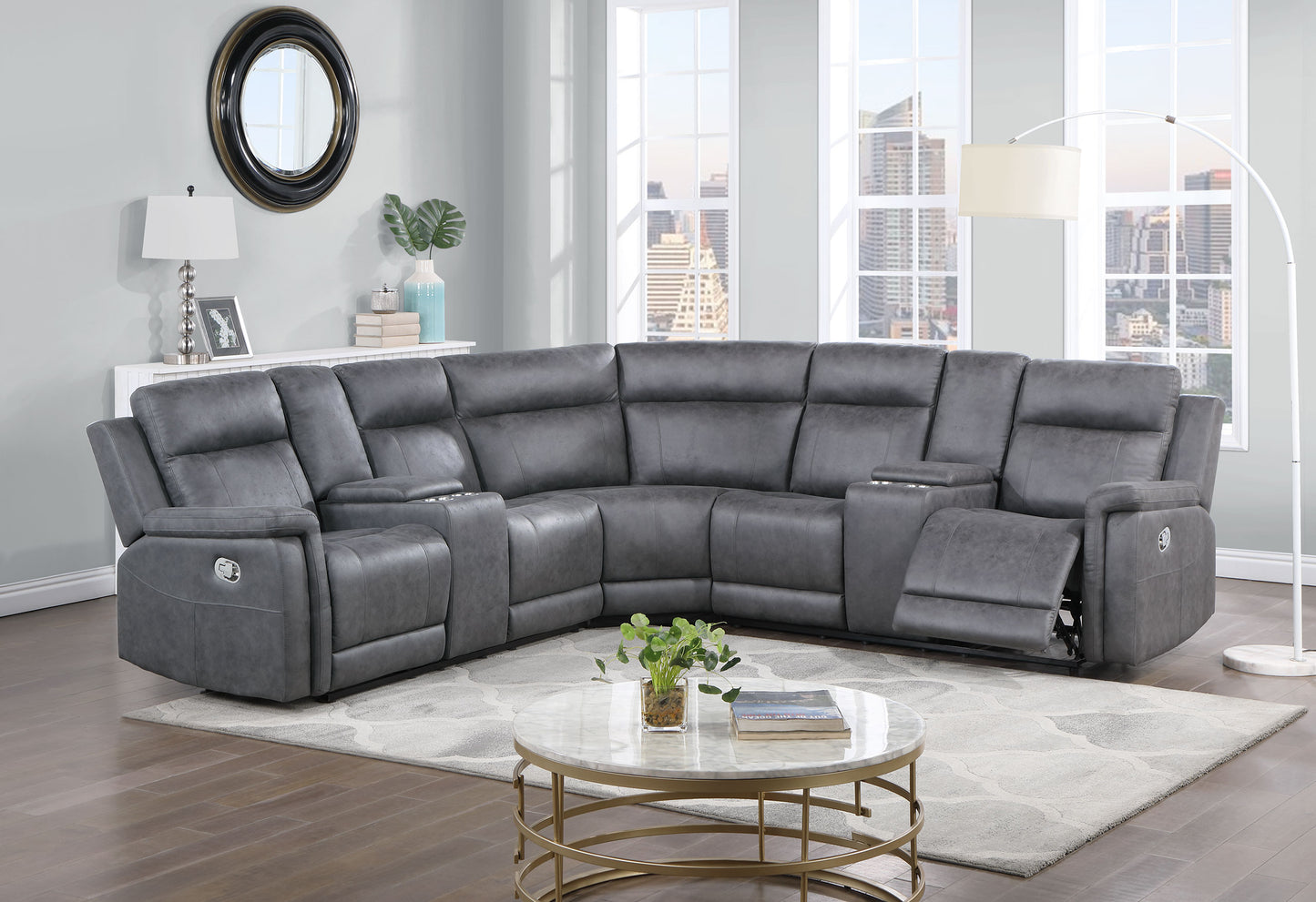 ECO GREIGE SECTIONAL