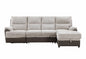KIA BEIGE/BROWN SECTIONAL WITH PO AND USB