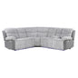 Bruni Grey Sectional with LED