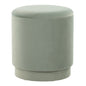 Ottoman Set in Light Green Velvet