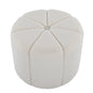 Ottoman in White Fabric