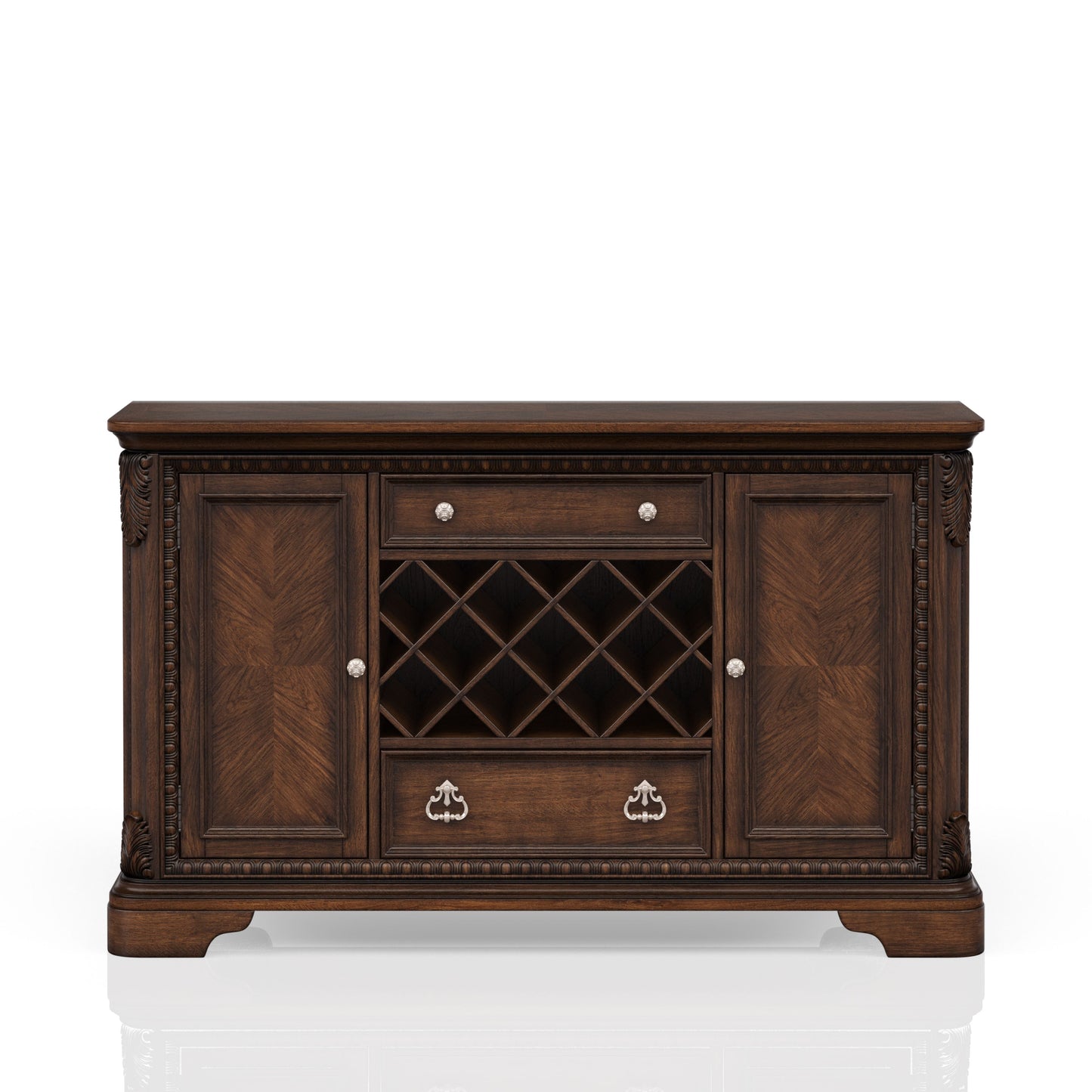 Mahogany Traditional Server