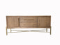 Metal Base Latte Sideboard