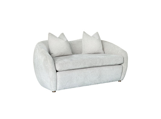 Loveseat - Mendocino Beach Fabric with 2 Pillows