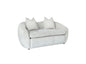 Loveseat - Mendocino Beach Fabric with 2 Pillows