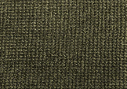 Green Polyester Accent Chair with Walnut Metal Legs for Living Rooms