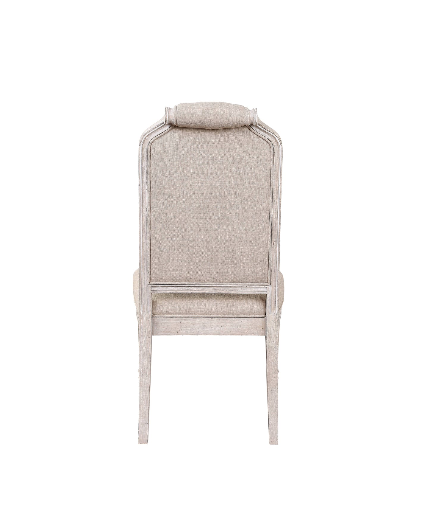 Champagne Fabric Side Chair - 27" Dining Chair for Living Room