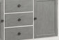Katia Rustic Gray & Weathered White Server - Dining Storage Buffet