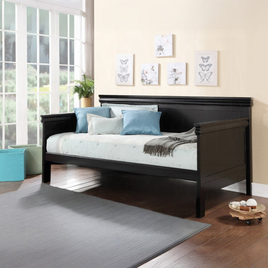 Bailee Black Finish Daybed (Twin) (Trundle not included)
