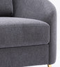Yuina Gray Linen Chair - Comfortable Accent Seating