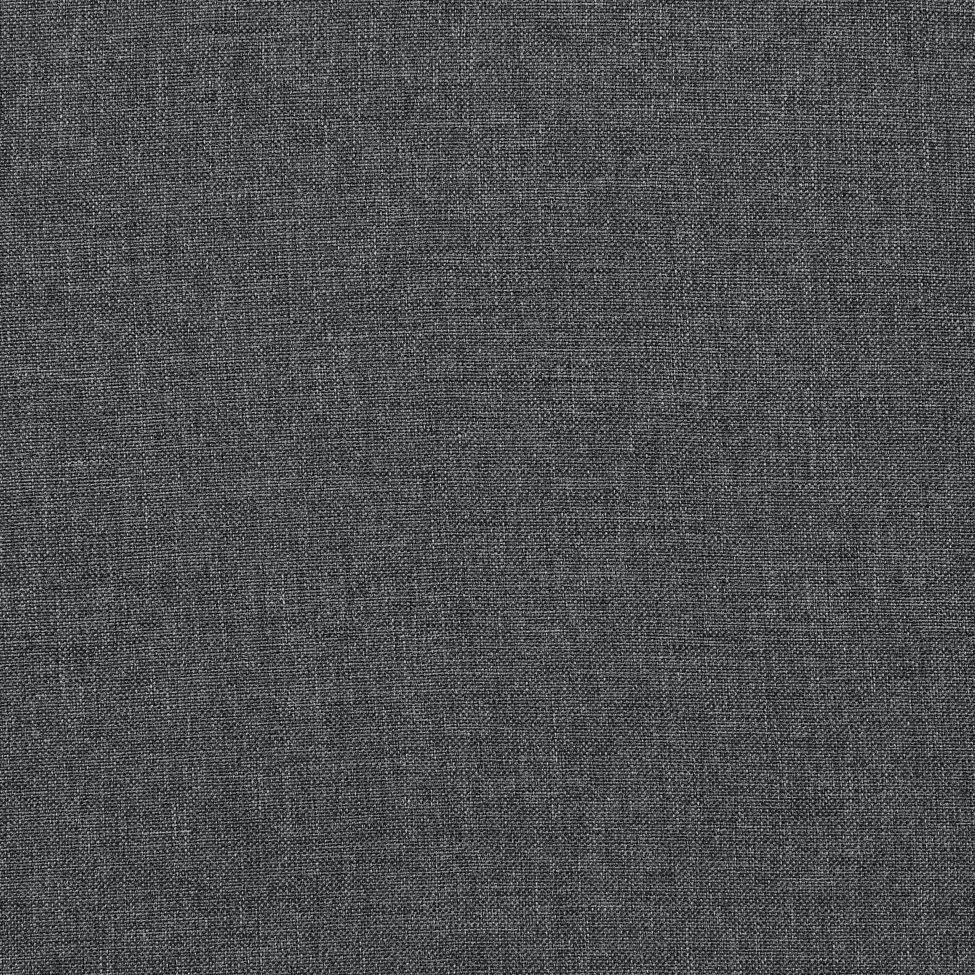 Dark Gray Linen Corner Sofa - 3 Seat with Storage
