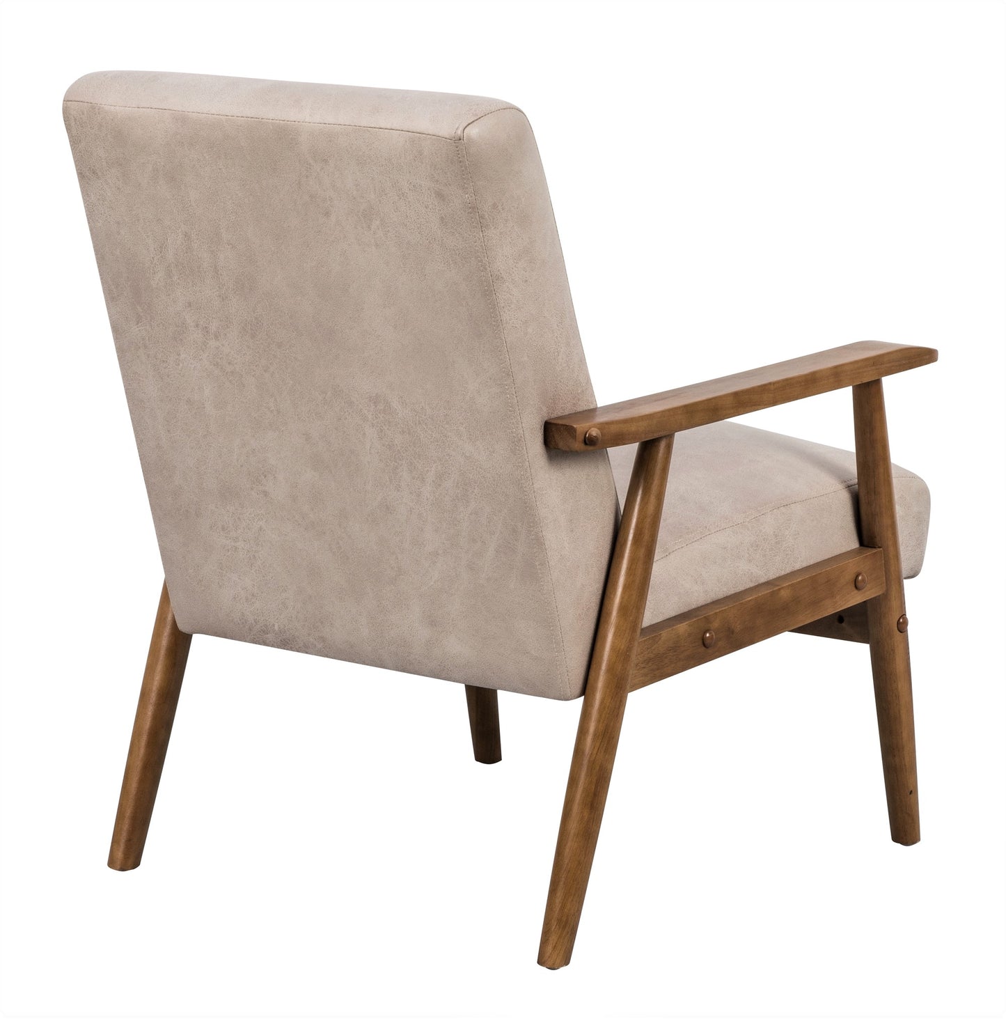 Light Camel Classic Arm Chair - Comfortable Accent Seating
