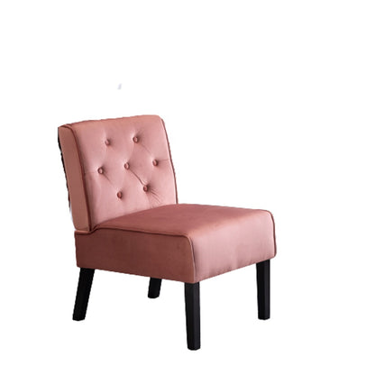Rose Velvet Accent Chairs - 2 Piece Set for Living Room