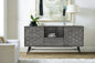 Makena Sideboard Buffet in Gray Acacia Wood