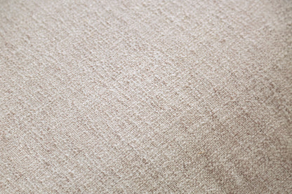 Beige Light Oak Mid-Century Accent Chair for Living Room