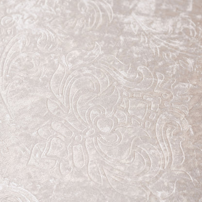 Off White Traditional Fabric Accent Chair