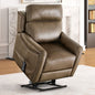 Transitional Style Lift Chair Steel Seat Box USB Port Wired Controller Dual Lift Motor Mechanism Brown Finish Primary Living Room