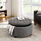 Tufted Storage Ottoman