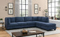 Polyester Upholstered Modular Sectional