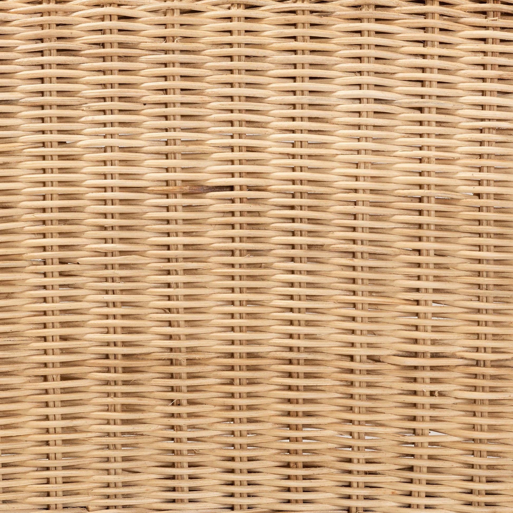 Modern Bohemian Rattan Arm Chair - Brown Comfort