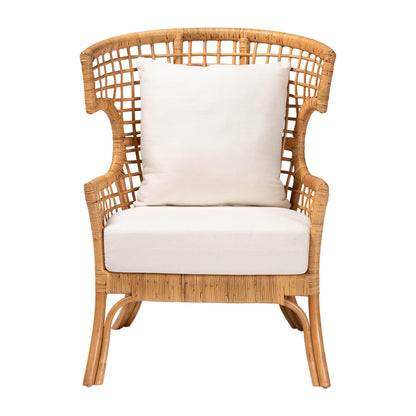 Bohemian Honey Rattan Arm Chair - Relaxing Comfort