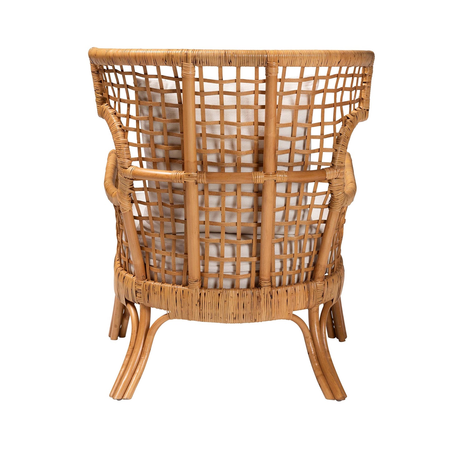 Bohemian Honey Rattan Arm Chair - Relaxing Comfort