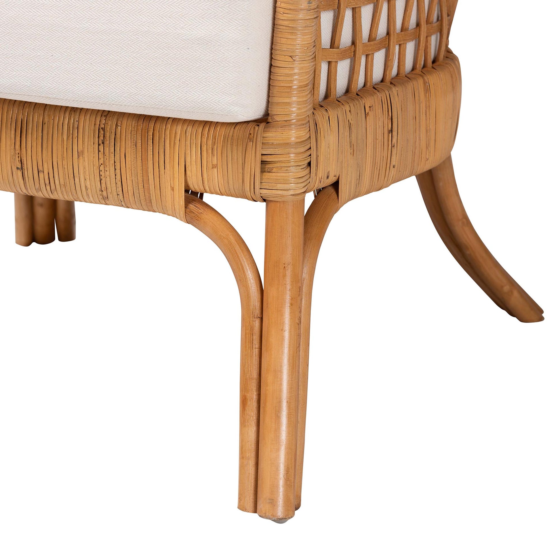 Bohemian Honey Rattan Arm Chair - Relaxing Comfort