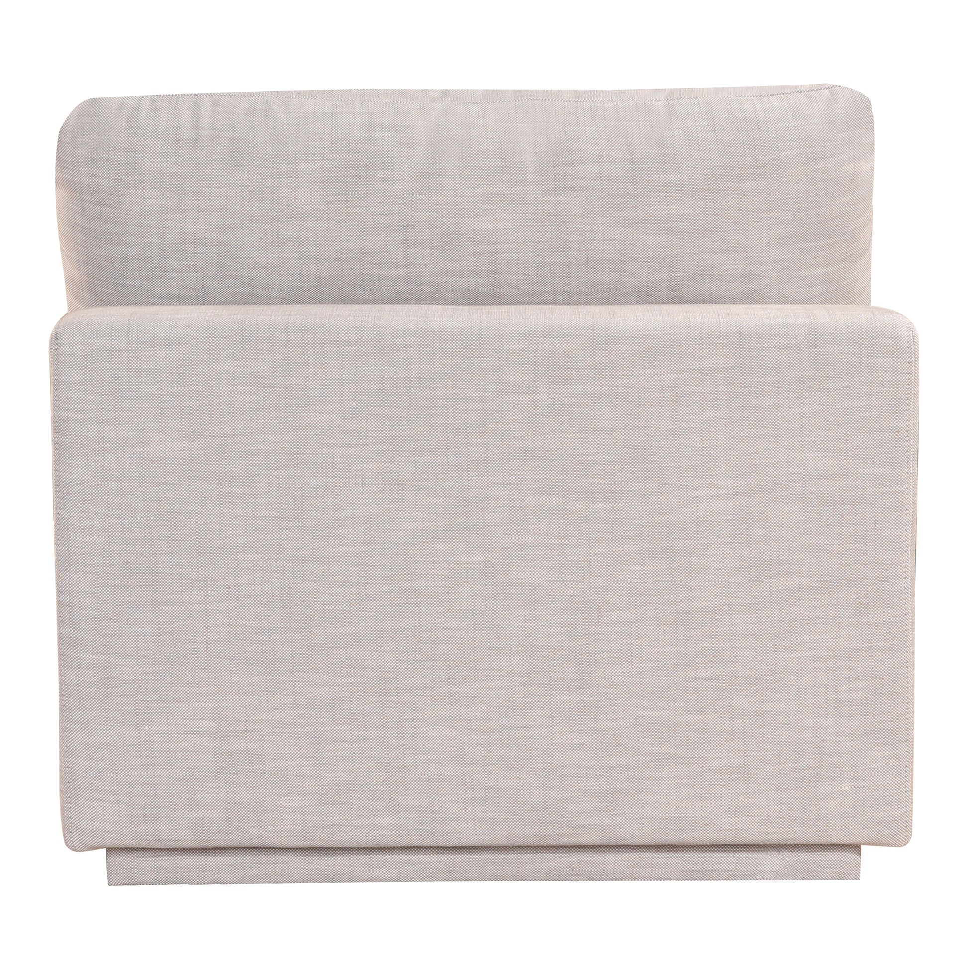 Grey Fabric Modular Sectional Chair - 38" x 38" for Living Room