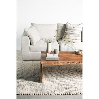 Grey Fabric Modular Sectional Chair - 38" x 38" for Living Room