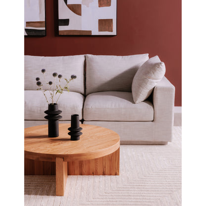Grey Fabric Modular Sectional Chair - 38" x 38" for Living Room