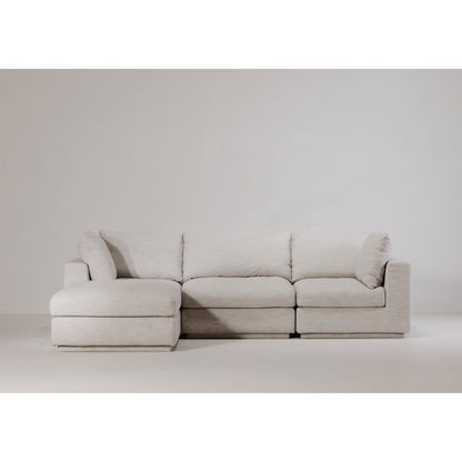 Grey Fabric Modular Sectional Chair - 38" x 38" for Living Room