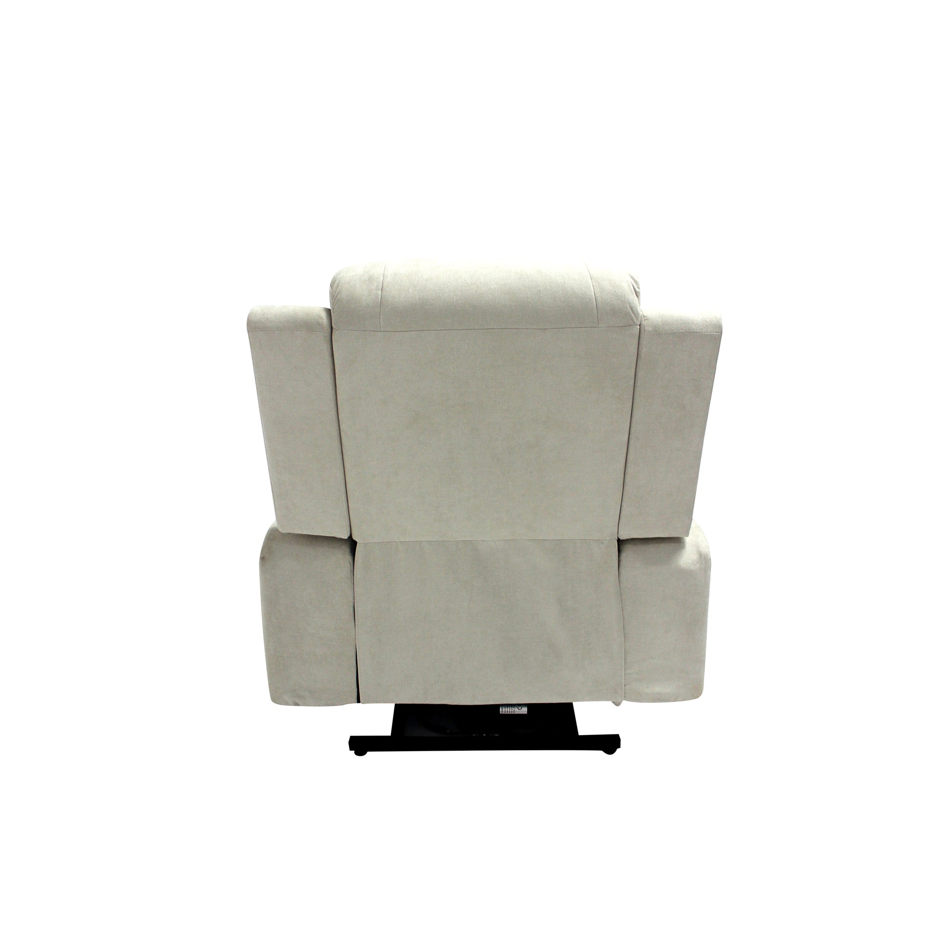 Modern Beige Power Lift Recliner - Smooth, Quiet Comfort