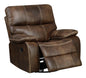 Brown Swivel Gliding Recliner