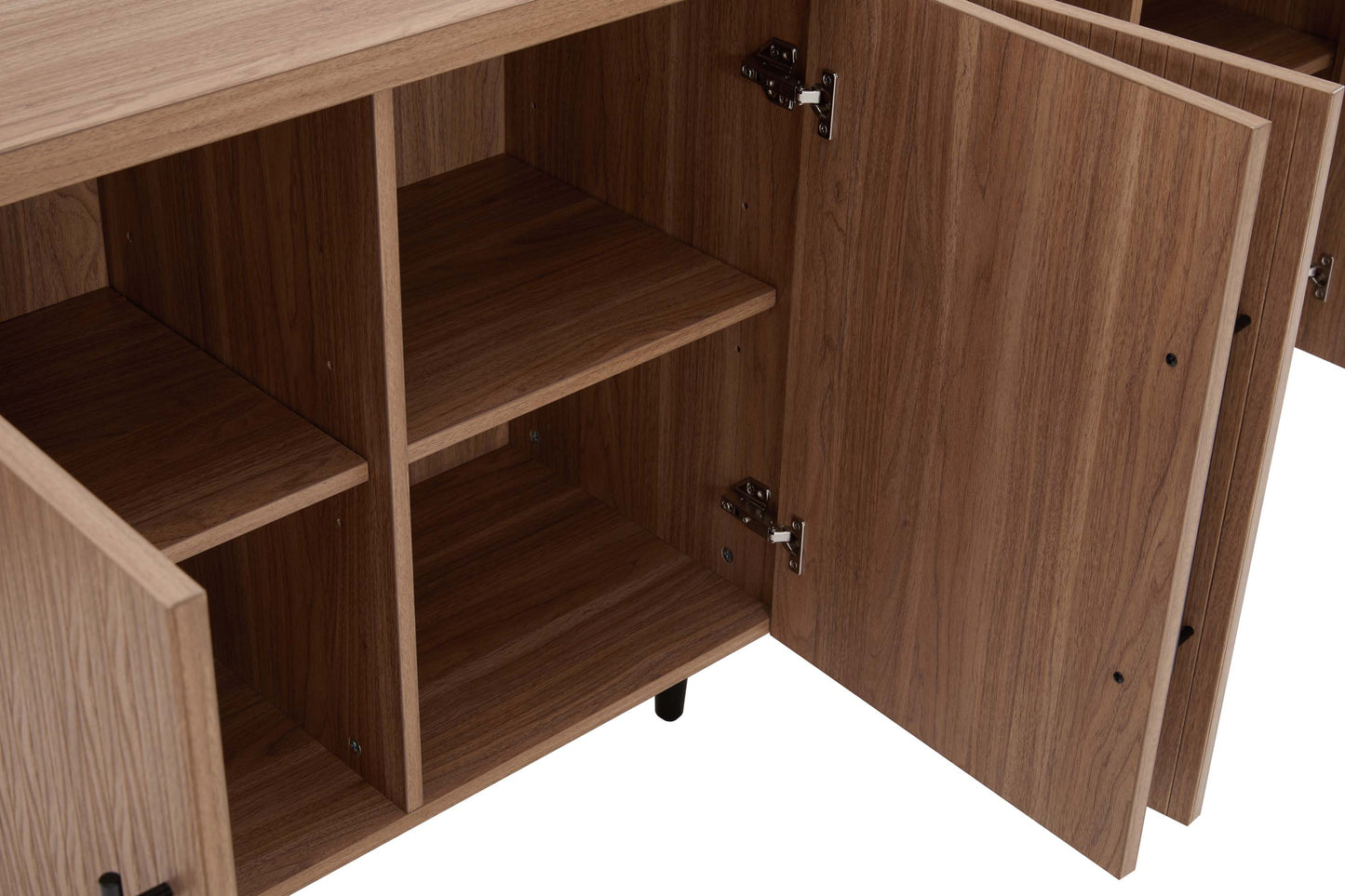 Maple Sideboard Buffet - Mid Century Modern Storage