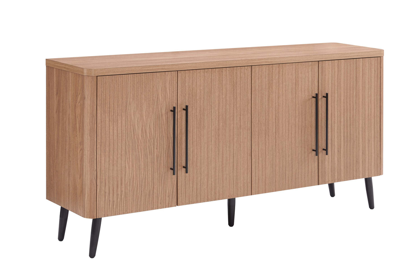 Maple Sideboard Buffet - Mid Century Modern Storage